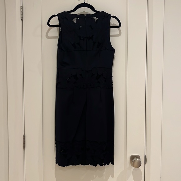 Sachin + Babi Noir size 6 black dress with lace cutouts - Picture 7 of 7